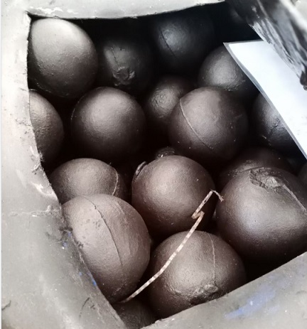 Sfera in ghisa per la macinazione del cemento