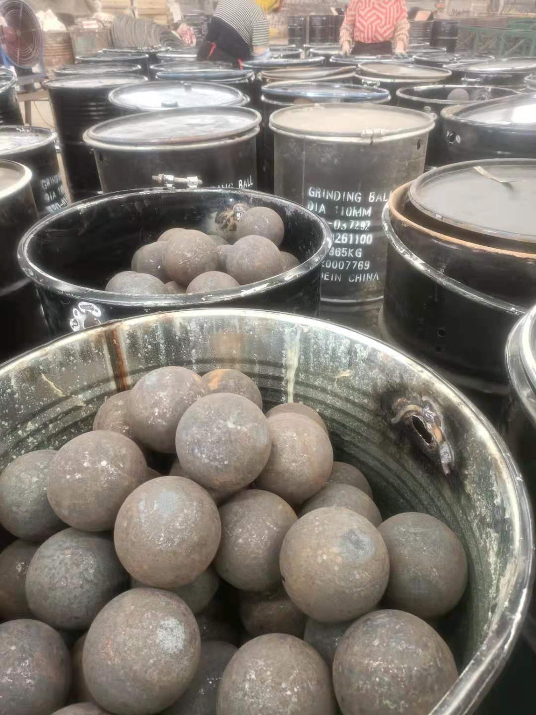 Sfera di rettifica per mulino a sfere