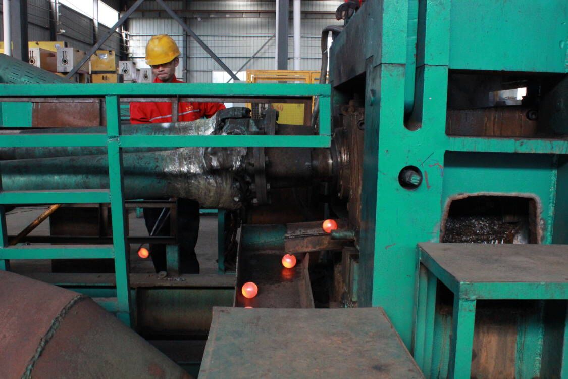 Palla rotolante a caldo