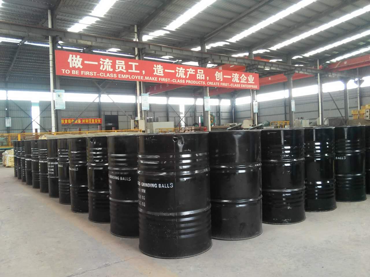 Rettifica sfere d'acciaio