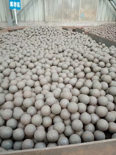 Sfera d'acciaio forgiata dei mezzi di macinazione in Cina