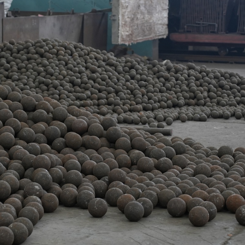 Mezzi di macinazione a sfera forgiata a sfere calda arrotolata