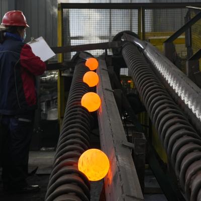 Sfere in acciaio macinato