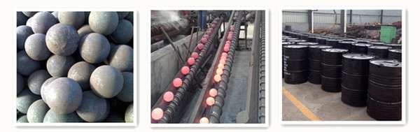 sfere in acciaio rettificato forgiato forged grinding steel balls